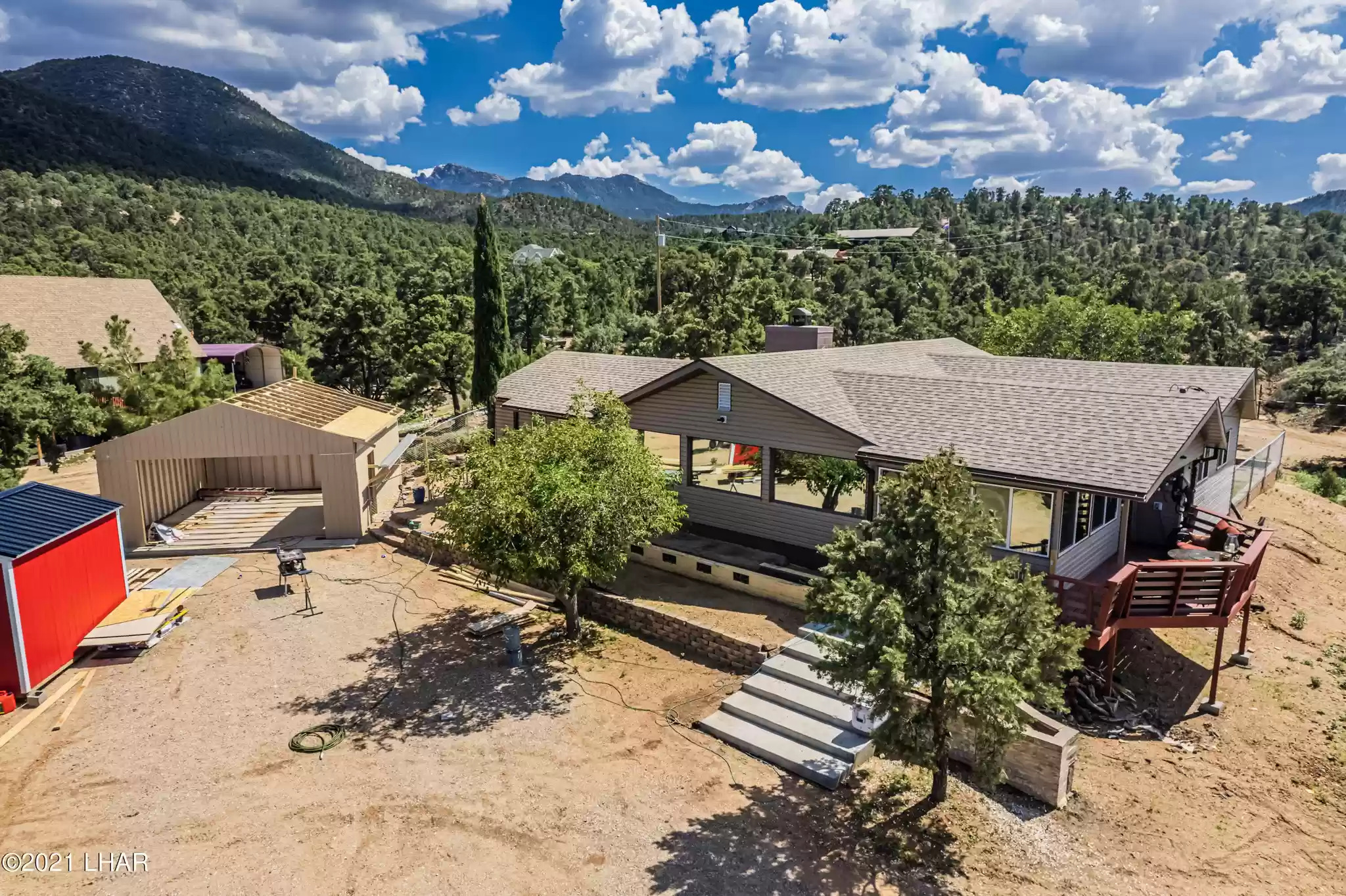 Custom Hualapai Mountain Home: 5631 E Dunn Way