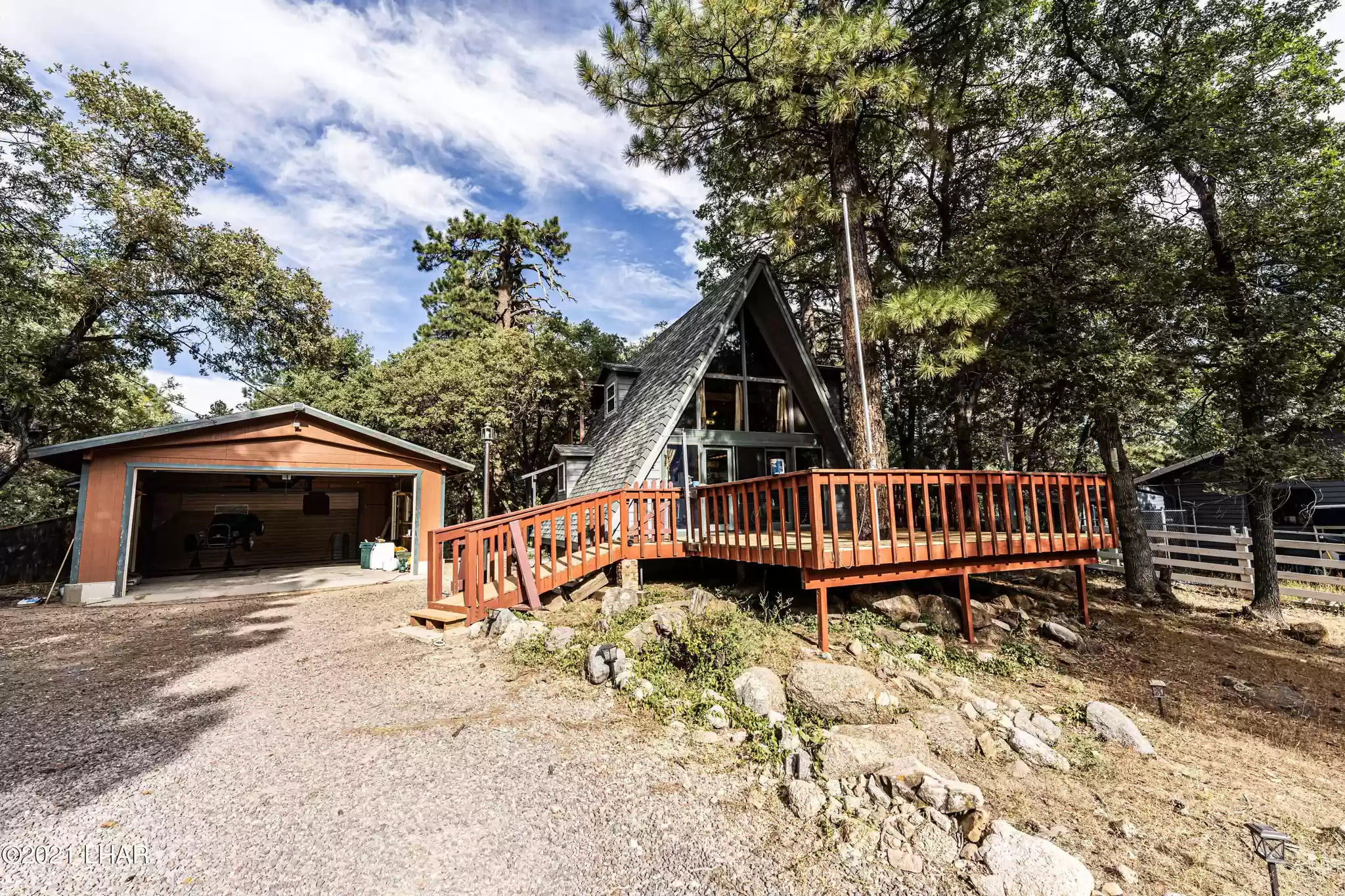 Kingman Hualapai Mountain A Frame Cabin: 4614 S Hualapai Mountain Rd